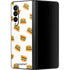 Bouffants and Broken Hearts Cute Burgers Galaxy Z Fold3 5G Skin