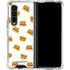 Bouffants and Broken Hearts Cute Burgers Galaxy Z Fold4 5G Clear Case