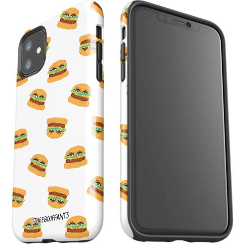 Bouffants and Broken Hearts Cute Burgers iPhone 11 Impact Case
