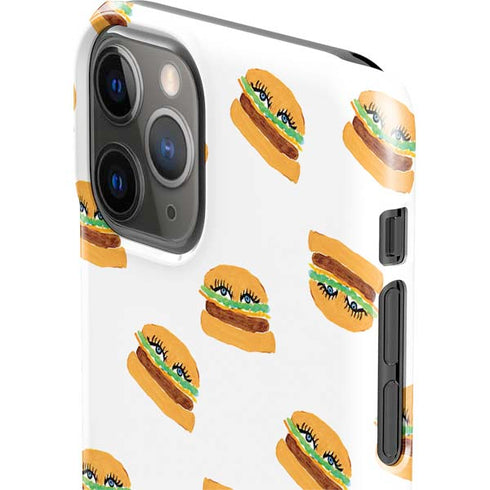 Bouffants and Broken Hearts Cute Burgers iPhone 11 Pro Lite Case