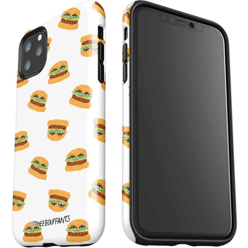 Bouffants and Broken Hearts Cute Burgers iPhone 11 Pro Max Impact Case