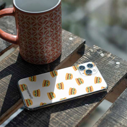 Bouffants and Broken Hearts Cute Burgers iPhone 11 Pro Skin