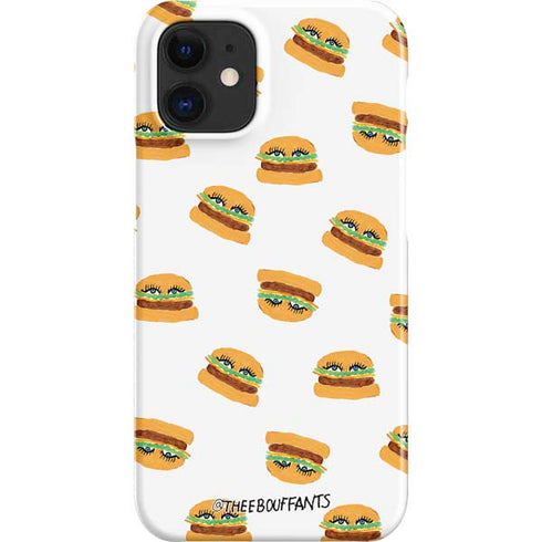 Bouffants and Broken Hearts Cute Burgers iPhone 12 Mini Lite Case