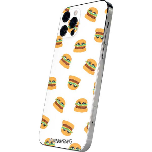 Bouffants and Broken Hearts Cute Burgers iPhone 12 Pro Skin