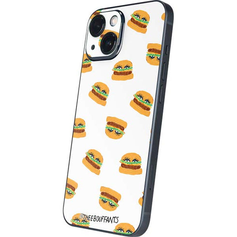 Bouffants and Broken Hearts Cute Burgers iPhone 13 Mini Skin
