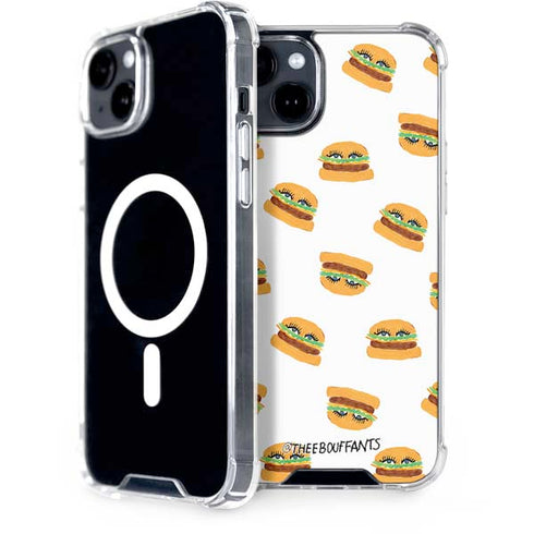 Bouffants and Broken Hearts Cute Burgers iPhone 14 MagSafe Case