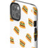 Bouffants and Broken Hearts Cute Burgers iPhone 15 Impact Case