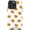 Bouffants and Broken Hearts Cute Burgers iPhone 14 Pro Impact Case