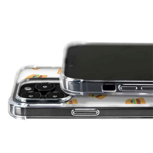 Bouffants and Broken Hearts Cute Burgers iPhone 15 Pro Max MagSafe Case