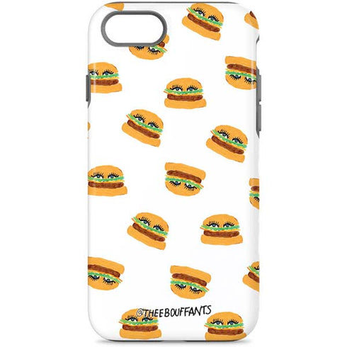 Bouffants and Broken Hearts Cute Burgers iPhone 8 Pro Case