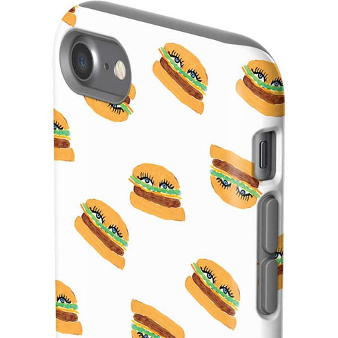 Bouffants and Broken Hearts Cute Burgers iPhone SE (2nd & 3rd Gen) Pro Case