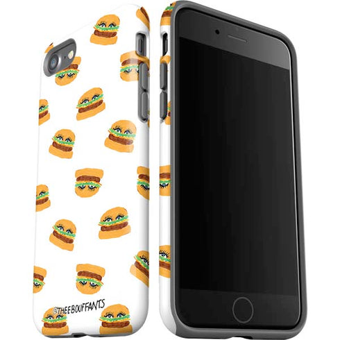 Bouffants and Broken Hearts Cute Burgers iPhone SE (2nd & 3rd Gen) Pro Case