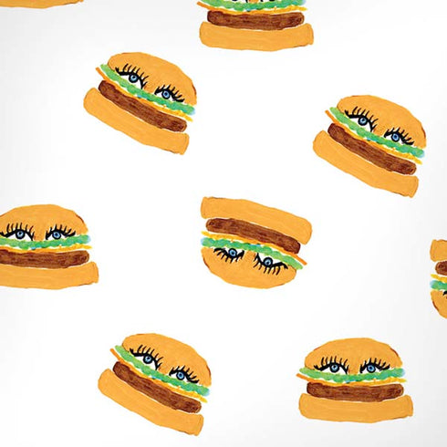 Bouffants and Broken Hearts Cute Burgers iPhone XR Skin