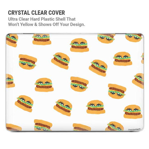 Bouffants and Broken Hearts Cute Burgers MacBook Air 13in M1 (2021) Case plus Skin
