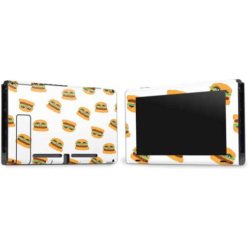 Bouffants and Broken Hearts Cute Burgers Nintendo Switch Bundle Skin