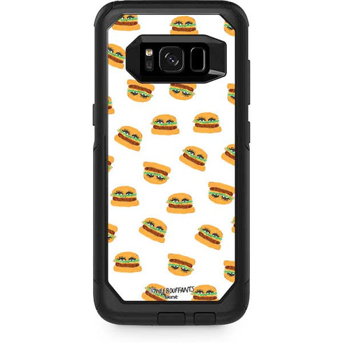 Bouffants and Broken Hearts Cute Burgers Otterbox Commuter Galaxy Skin