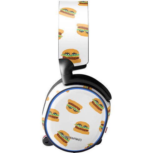 Bouffants and Broken Hearts Cute Burgers SteelSeries Arctis 5 Skin