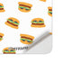 Bouffants and Broken Hearts Cute Burgers Surface Duo Skin