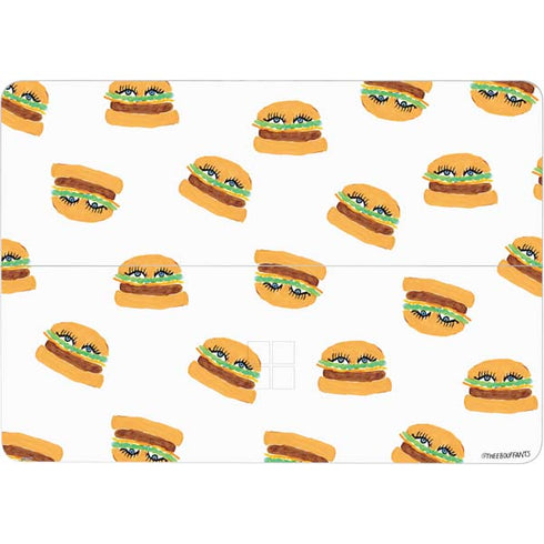 Bouffants and Broken Hearts Cute Burgers Surface Laptop Studio Skin