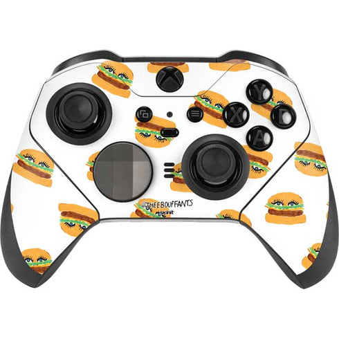 Bouffants and Broken Hearts Cute Burgers Xbox Elite Wireless Controller Series 2 Skin
