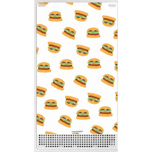 Bouffants and Broken Hearts Cute Burgers Xbox Series S Bundle Skin