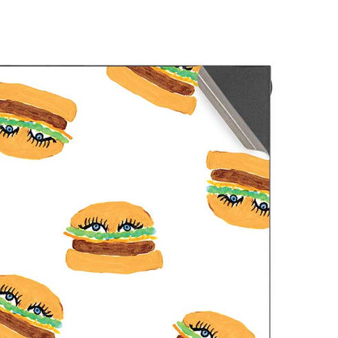 Bouffants and Broken Hearts Cute Burgers Xbox Series X Console Skin