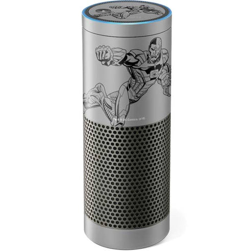 DC Comics Cyborg Comic Pop Amazon Echo Skin