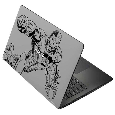 DC Comics Cyborg Comic Pop Asus X502CA 15.6 Skin
