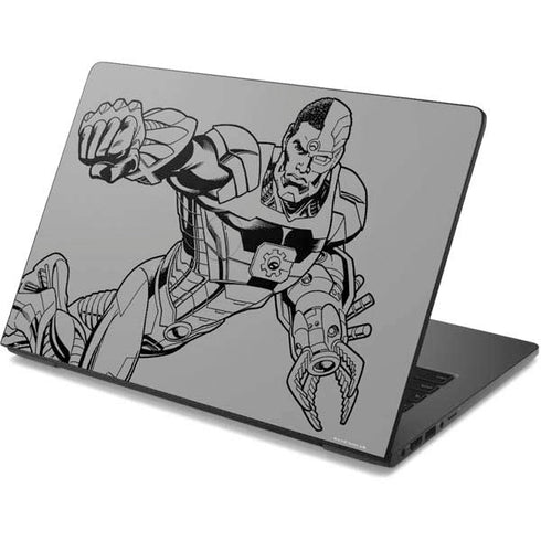 DC Comics Cyborg Comic Pop Dell Chromebook Skin