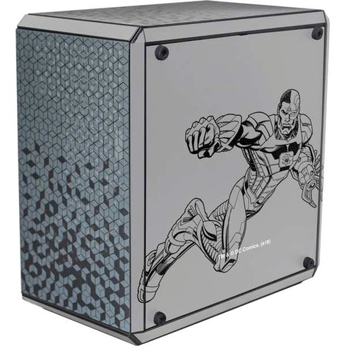 DC Comics Cyborg Comic Pop Cooler Master MasterBox Q300L Mini Tower Skin
