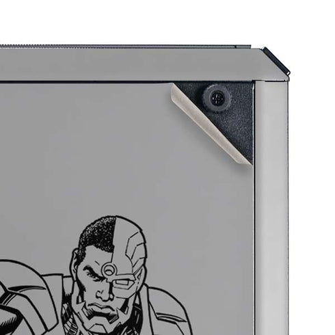 DC Comics Cyborg Comic Pop Cooler Master MasterBox Q300L Mini Tower Skin