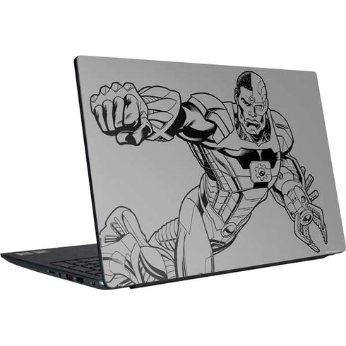 DC Comics Cyborg Comic Pop Dell Vostro Skin