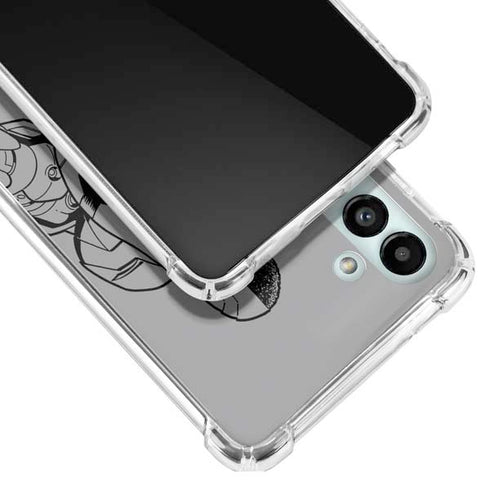 DC Comics Cyborg Comic Pop Galaxy A13 5G Clear Case
