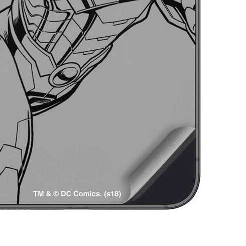 DC Comics Cyborg Comic Pop Galaxy A14 5G Skin