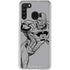DC Comics Cyborg Comic Pop Galaxy A21 Clear Case
