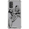 DC Comics Cyborg Comic Pop Galaxy A32 5G Clear Case