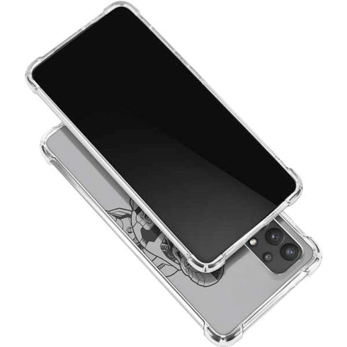 DC Comics Cyborg Comic Pop Galaxy A32 5G Clear Case