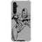 DC Comics Cyborg Comic Pop Galaxy A54 5G Clear Case