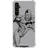 DC Comics Cyborg Comic Pop Galaxy A54 5G Clear Case
