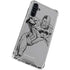 DC Comics Cyborg Comic Pop Galaxy A54 5G Clear Case