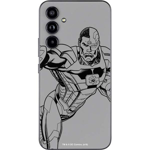 DC Comics Cyborg Comic Pop Galaxy A54 5G Skin