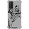 DC Comics Cyborg Comic Pop Galaxy A72 5G Clear Case
