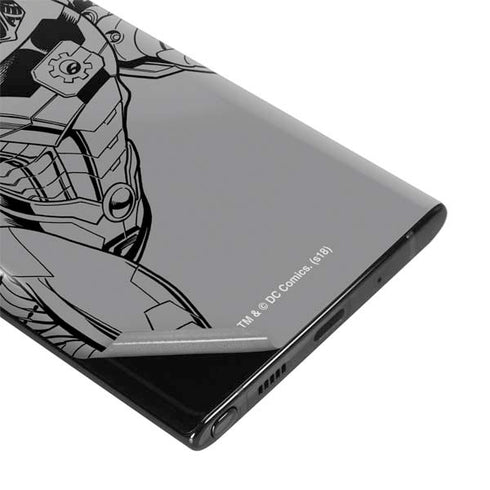 DC Comics Cyborg Comic Pop Galaxy Note 10 Skin