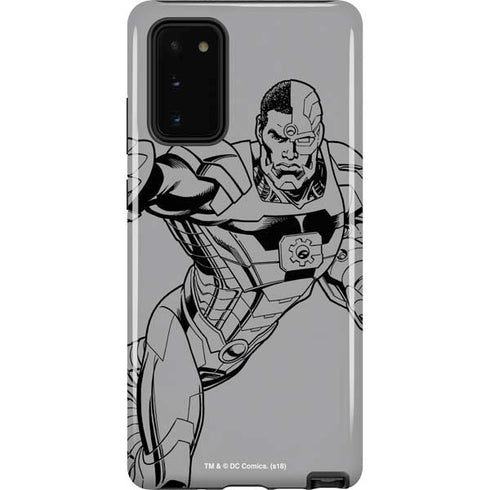 DC Comics Cyborg Comic Pop Galaxy Note20 5G Pro Case
