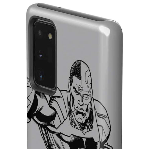 DC Comics Cyborg Comic Pop Galaxy Note20 5G Pro Case