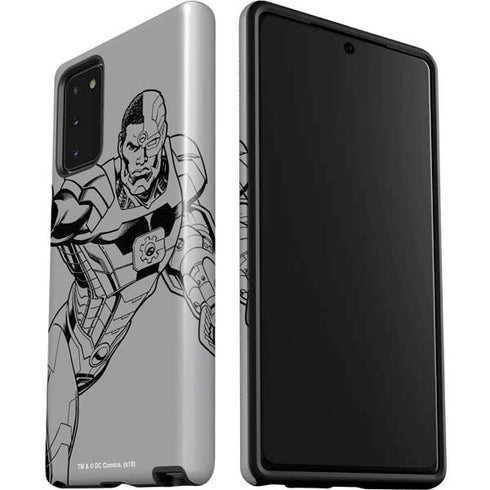 DC Comics Cyborg Comic Pop Galaxy Note20 5G Pro Case