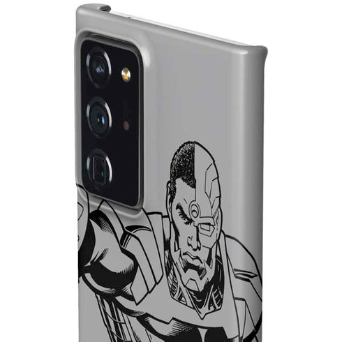 DC Comics Cyborg Comic Pop Galaxy Note20 Ultra 5G Lite Case