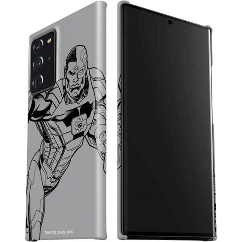DC Comics Cyborg Comic Pop Galaxy Note20 Ultra 5G Lite Case