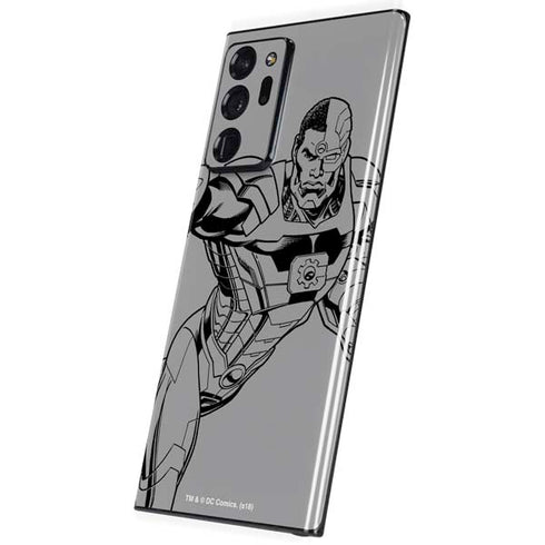 DC Comics Cyborg Comic Pop Galaxy Note20 Ultra 5G Skin