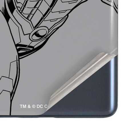 DC Comics Cyborg Comic Pop Galaxy S20 Fan Edition Skin